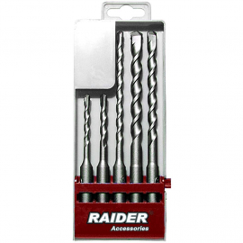 Свредла Raider SDS-plus ø5-10mm  5бр к-т